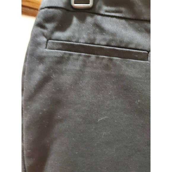 Fabulously Slimming Women Black Cotton & Polyester Mid Rise Straight Leg Pant 1 - Picture 5 of 9